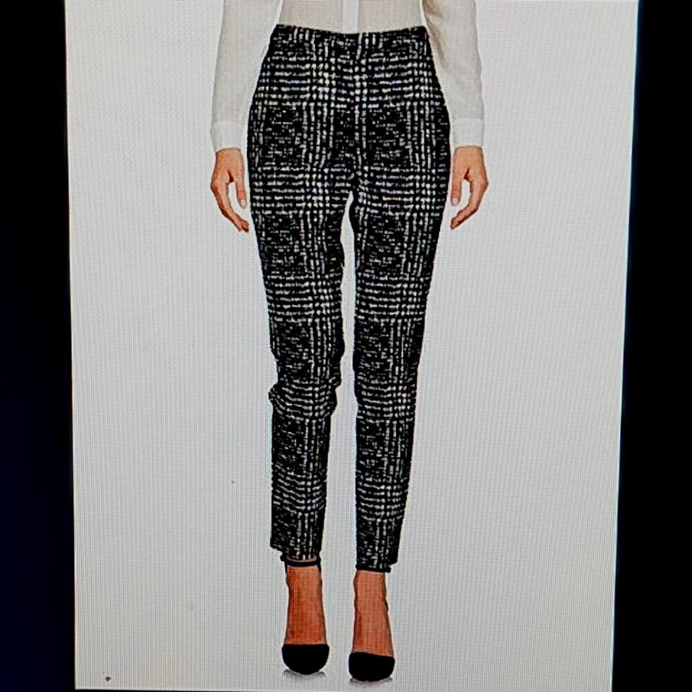 PIAZZA SEMPIONE NWT ITALY Model LAURA pants / trousers Sz 40 IT or 28 waist $240